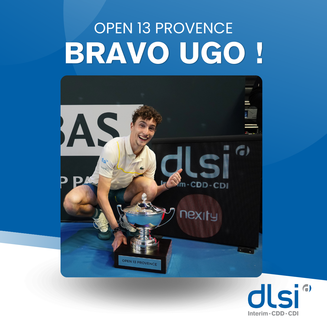 Ugo Humbert victorieux à l'Open 13 Provence ! | Groupe DLSI