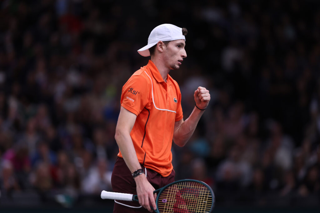 Ugo Humbert au Rolex Paris Masters 2024